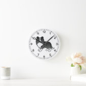 Horloge Ronde Film de dessin animé (Maison)