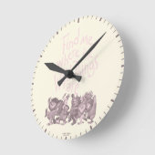 Horloge Ronde Find Me Where the Wild Things Are (Angle)