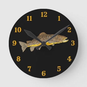 Horloge Ronde Fishing