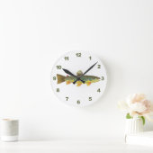 Horloge Ronde Fishing (Maison)