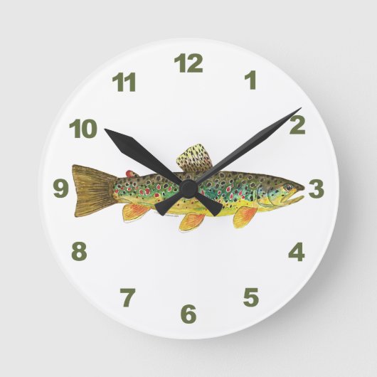 Horloge Ronde Fishing (Recto)