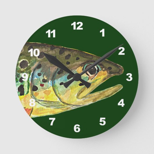 Horloge Ronde Fishing (Recto)