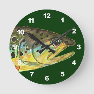 Horloge Ronde Fishing
