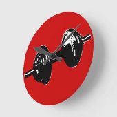 Horloge Ronde fitness (Angle)