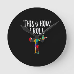 Horloge Ronde Fitness C'est comment je roule Gym Bodybuilding Gi