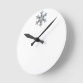 Horloge Ronde Flacon de neige (Angle)