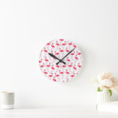 Horloge Ronde flamants Flimingos (Maison)