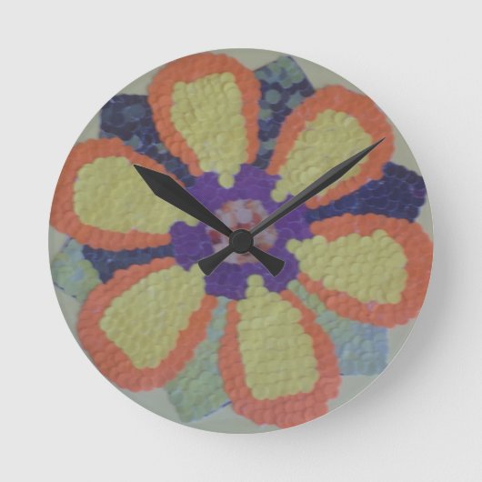Horloge Ronde Fleur (Recto)