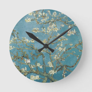 Horloge Ronde Fleur d'amandes de Vincent van Gogh (1890)