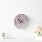 Horloge Ronde Fleur de lilas (Maison)