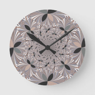 Horloge Ronde Fleur Inspiration
