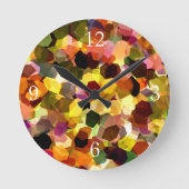HORLOGE RONDE FLEURS (Recto)