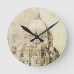 Horloge Ronde Florence Cathedral from the East, from 'fragment