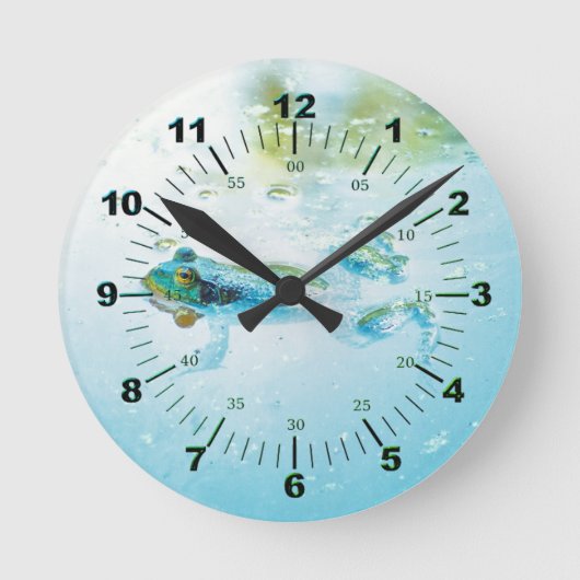 Horloge Ronde Flottant (Recto)
