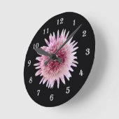 Horloge Ronde Flower Gerber Daisy Wall (Angle)