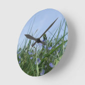 Horloge Ronde Flower Meadow (Angle)
