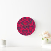 Horloge Ronde Flowers d'Hexagon (Maison)