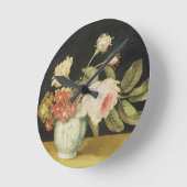 Horloge Ronde Flowers in a Delft Jar (Angle)