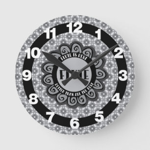 Horloge Ronde Flute est le meilleur