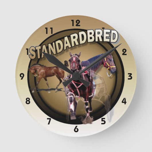 Horloge Ronde Foal to Racing (Recto)