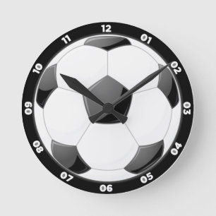Horloge Ronde Football