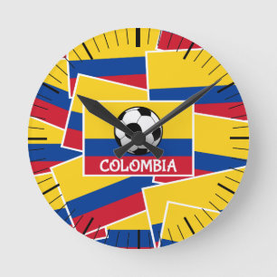 Horloge Ronde Football américain de Colombia