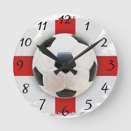 Horloge Ronde Football anglais (Recto)