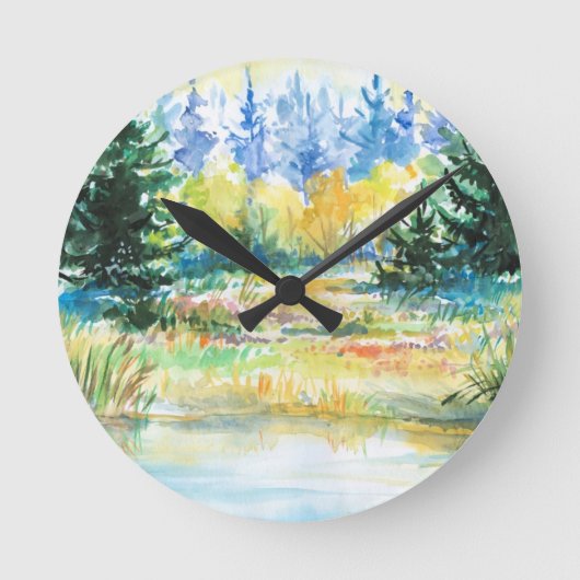 Horloge Ronde Forêt (Recto)