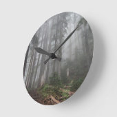 Horloge Ronde Forêt Nature (Angle)