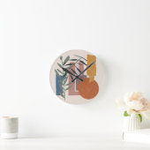 Horloge Ronde Formes Et Étapes patinées (Maison)