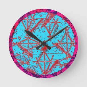 Horloge Ronde Formica Moon, Ciel Formica