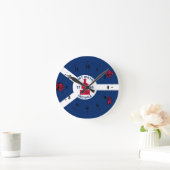 Horloge Ronde Fort Wayne, Indiana Square Wall Clock (Maison)