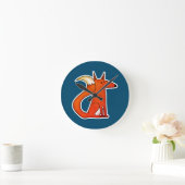 Horloge Ronde Fox (Maison)