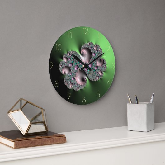 Horloge Ronde Fractal3 (Bureau)