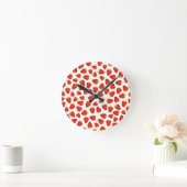 Horloge Ronde Fraises (Maison)