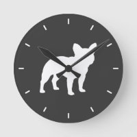 Français Bulldog Silhouette Gris et Amoureux des c