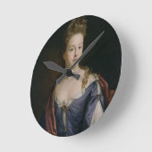 Horloge Ronde Frances Hales, c.1680-90 (oil on canvas) (Angle)