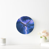 Horloge Ronde Frappe éclair choquante (Maison)