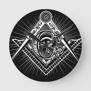 Horloge Ronde Freemasonry-Masonic-Masonry
