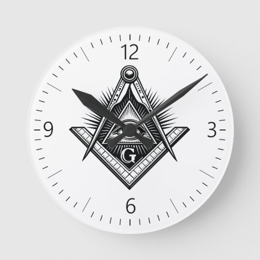 Horloge Ronde Freemasonry sign (Recto)