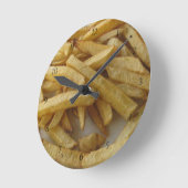 Horloge Ronde French Fries Wall Clock (Angle)
