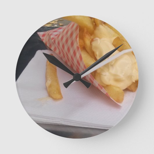 Horloge Ronde French Fries with mayonnaise (Recto)