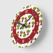 Horloge Ronde Fresh Beet Collection (Angle)