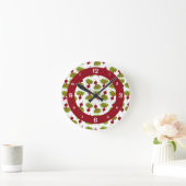 Horloge Ronde Fresh Beet Collection (Maison)