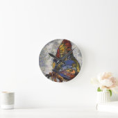 Horloge Ronde Frida Kahlo Butterfly Monet Inspired (Maison)