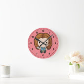 Horloge Ronde FRIENDS™ | Rachel Chibi (Maison)