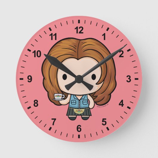 Horloge Ronde FRIENDS™ | Rachel Chibi (Recto)