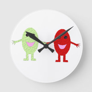 Horloge Ronde Friendship Grapes