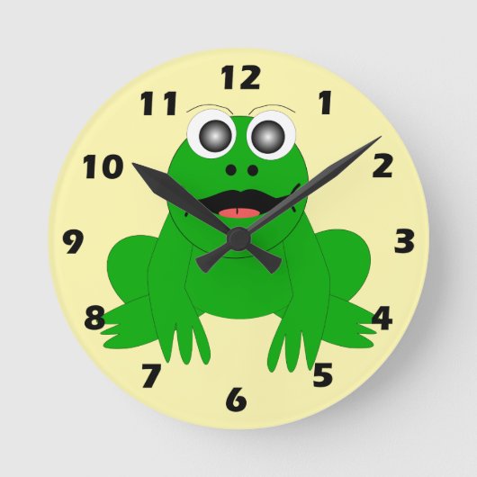 Horloge Ronde Frog Design (Recto)