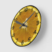 Horloge Ronde Fruit (Angle)